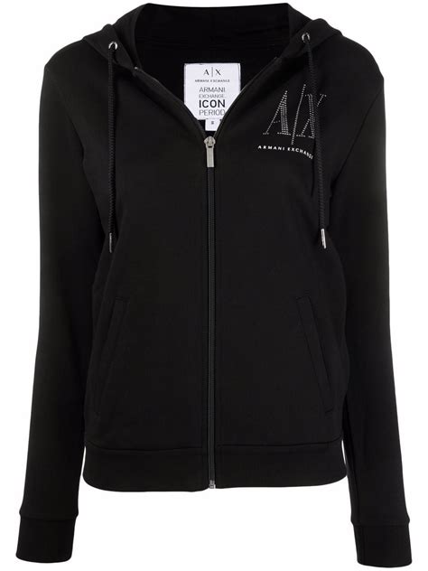 armani exchange hoodie sweater|armani exchange zip up hoodie.